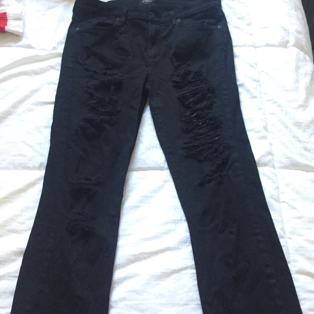 AGOLDE distressed skinny jeans